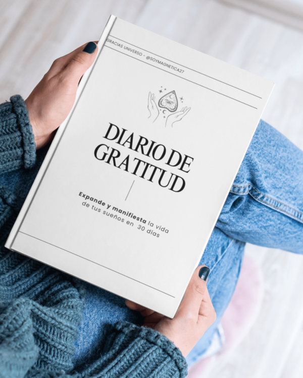 Diario de gratitud de soymagnetica